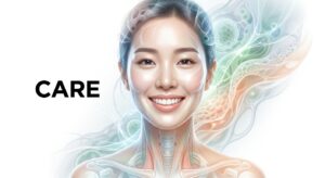 치과 치료 후 건강한 미소를 짓는 환자의 모습